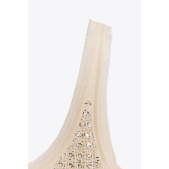 ZARA ZW COLLECTION SEQUINNED MINI DRESS - Picture 7 of 7